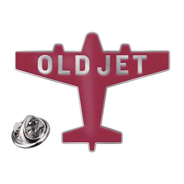 Old Jet Pin